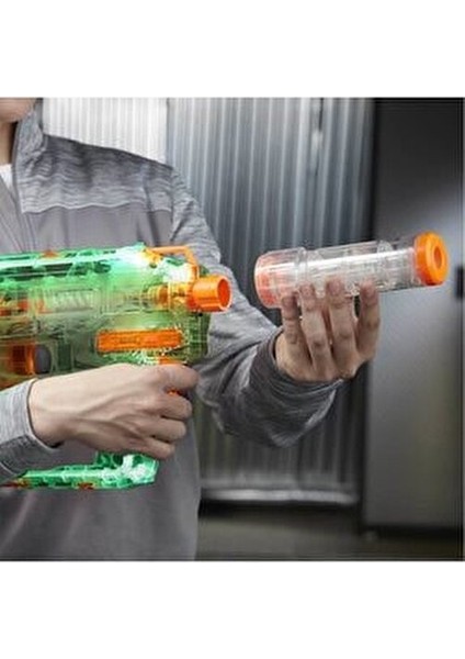 Modulus Evador Dart Tabancası Şeffaf Tasarım 12 Dart Kapasiteli Tam Otomatik