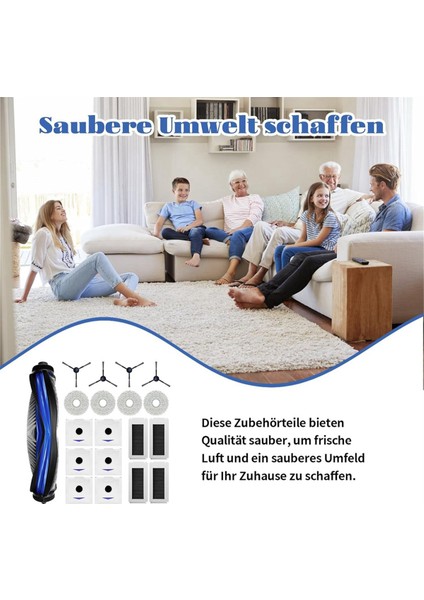 N30 Pro OMNI/N30 Omnı Robot Süpürge Için Ana Yan Fırça Filtreleri, Paspas Bezi, Toz Torbaları (Yurt Dışından) fırsatları