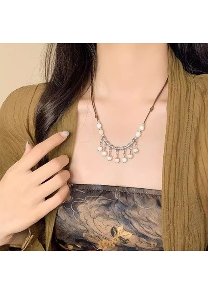 Yeni Geometrik Niş Kolye Yüksek Tasarım Moda Ins Mizaç Kolye Aksesuarları (Yurt Dışından)