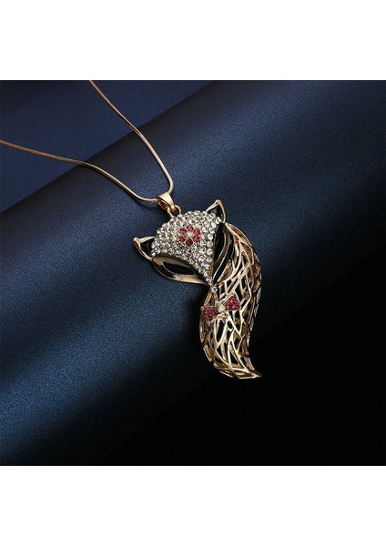 Yeni Çin Zen Uzun Bronz Tüy Kolye Vintage Bohem Etnik Tarzı Çift Jumper Giyim Uzun Aksesuarlar (Yurt Dışından)