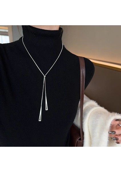 Yeni Çin Zen Uzun Bronz Tüy Kolye Vintage Bohem Etnik Tarzı Çift Jumper Giyim Uzun Aksesuarlar (Yurt Dışından)