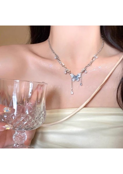 Yeni Retro Bohem Kolye Hong Kong Tadı Seramik Kolye Kolye Kadın Yeni Etnik Kolye Uzun Bölüm (Yurt Dışından)