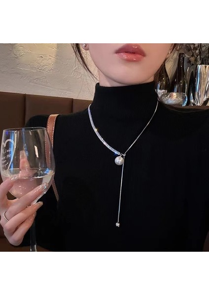 Yeni Retro Bohem Kolye Hong Kong Tadı Seramik Kolye Kolye Kadın Yeni Etnik Kolye Uzun Bölüm (Yurt Dışından)