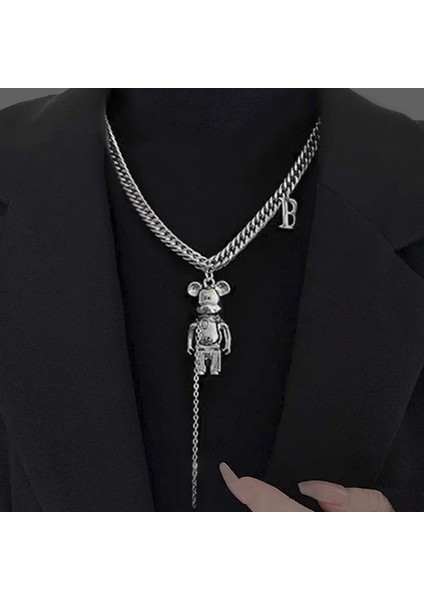 Yeni Kolye Niş Tasarım Birinci Sınıf Mizaç Duygusu Basit Köprücük Kemiği Zinciri Çok Yönlü Basit Hafif Lüks Kolye (Yurt Dışından)