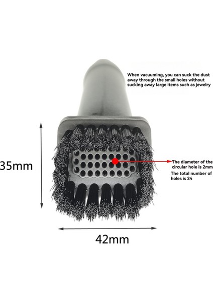 Nt Serisi Toz Fırçası / Vakum Aparatı 35 mm - 32 mm Dar Alan Temizleme Aparatı (Yurt Dışından) fırsatları