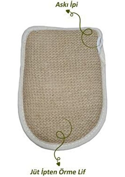 Çift Taraflı Kabak Lifi Eldiven Doğal Malzeme ile Cilt Bakımı İçin 1 Adet fırsatları