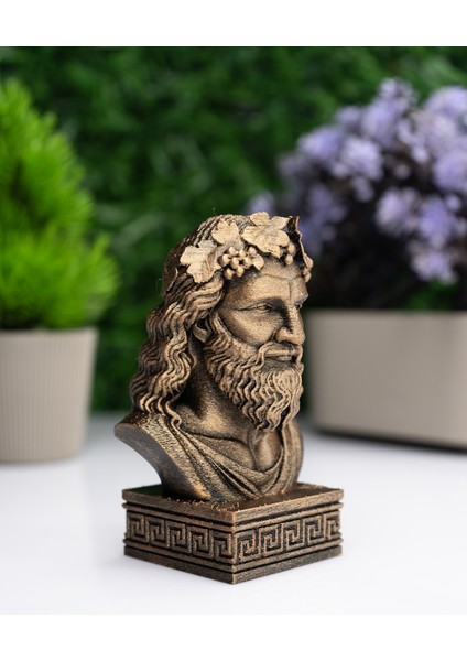 Dionysos Büst Figür – Antik Yunan Mitolojisi Dekoratif Heykel fiyatları