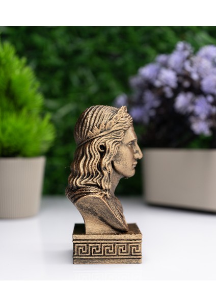 Apollo Büst Figür – Antik Yunan Mitolojisi Dekoratif Heykel modelleri