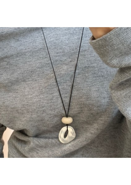 Yeni Kolye Kadın Niş Aksesuarları Baharatlı Kız Tatlı Serin Köprücük Kemiği Zinciri Kazak Kazak Zinciri Yüz Üst Düzey Süslemeler Duygusu ile (Yurt Dışından)