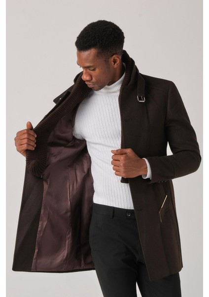 Erkek Kaşe Kaban – Çıkartılabilir Fermuarlı Ribanalı Yaka, Slim Fit Italyan Kesim, Şık ve Fonksiyonel Bej, Taba, Kahverengi, Gri, Siyah fiyatları