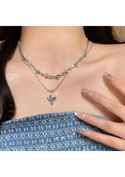 Yeni Retro Bohem Kolye Hong Kong Tadı Seramik Kolye Kolye Kadın Yeni Etnik Kolye Uzun Bölüm (Yurt Dışından)