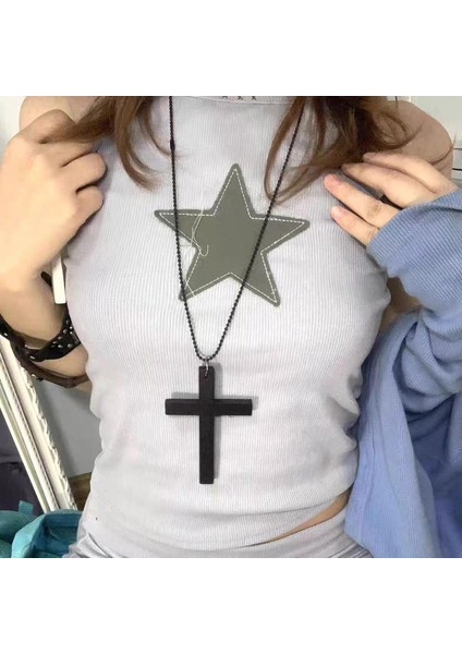 Yeni Kolye Kadın Niş Aksesuarları Baharatlı Kız Tatlı Serin Köprücük Kemiği Zinciri Kazak Kazak Zinciri Yüz Üst Düzey Süslemeler Duygusu ile (Yurt Dışından)