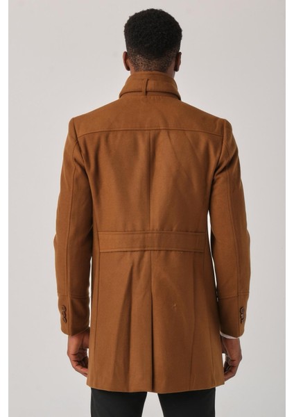 Erkek Kaşe Kaban – Çıkartılabilir Fermuarlı Ribanalı Yaka, Slim Fit Italyan Kesim, Şık ve Fonksiyonel Bej, Taba, Kahverengi, Gri, Siyah fiyatları