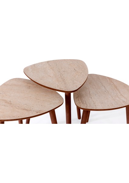 Vera 3'lü Zigon Sehpa