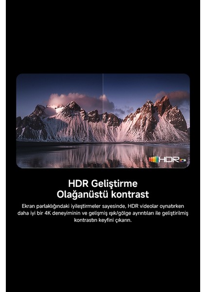 A Pro 55 2026 - 4K Ultra HD Google Smart Uydu Alıcılı QLED TV