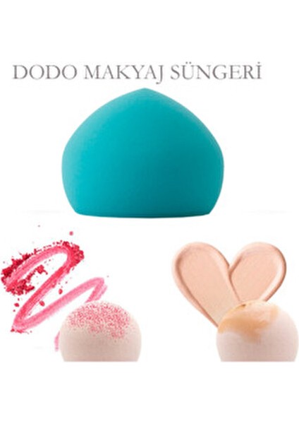 Vegan Dodo Makyaj Süngeri Yeşil Ultra Yumuşak Çizgisiz Bitiş İçin fiyatları