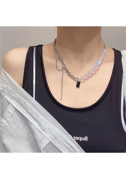 Yeni Kolye Kadın Niş Aksesuarları Baharatlı Kız Tatlı Serin Köprücük Kemiği Zinciri Kazak Kazak Zinciri Yüz Üst Düzey Süslemeler Duygusu ile (Yurt Dışından)