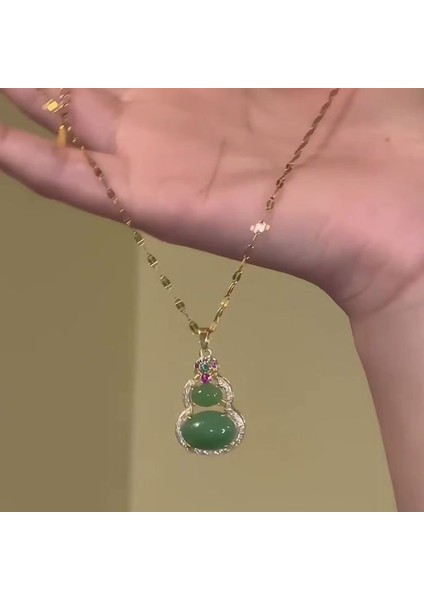 Yeni Vibe Sense Iyi Şanslar Istifleme Kolye Kısa Kolye Sevimli Köprücük Kemiği Zinciri (Yurt Dışından)