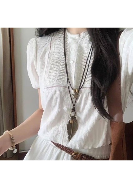 Yeni Kolye Kadın Niş Aksesuarları Baharatlı Kız Tatlı Serin Köprücük Kemiği Zinciri Kazak Kazak Zinciri Yüz Üst Düzey Süslemeler Duygusu ile (Yurt Dışından)