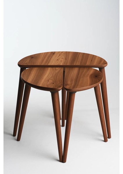 Idek Home 3'lü Zigon Sehpa %100 Mdf Roma Model fırsatları