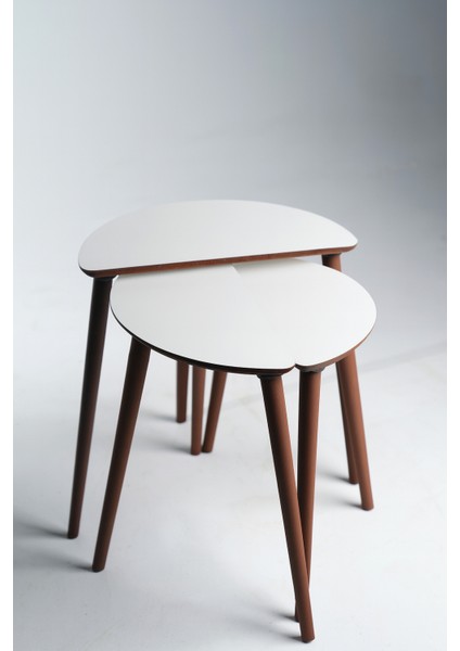 Idek Home 3'lü Zigon Sehpa %100 Mdf Roma Model indirimleri