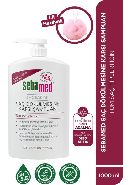 Saç Dökülmesine Karşı Şampuan - Lif Hediyeli