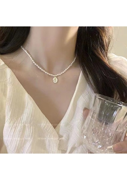 Yeni Ekleme Japonya ve Güney Kore Kolye Tasarım Duygusu Gelişmiş Hafif Lüks Niş Köprücük Kemiği Zinciri, Kadın Kolye (Yurt Dışından)