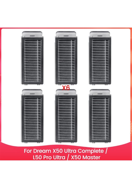Dream X50 Ultra Complete / L50 Pro Master Robot Süpürge Yedek Parçaları Için Filtre (Yurt Dışından)