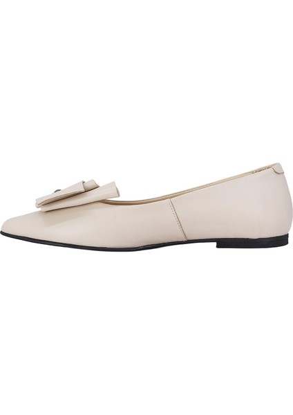 25011 Deri Kadın Babet Ayakkabı fırsatları