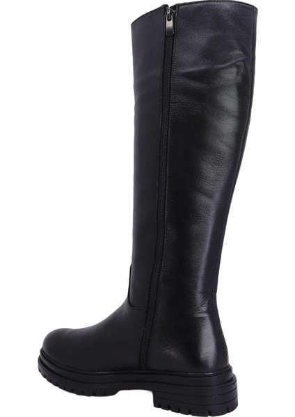 26810-1 Deri Kadın Çizme modelleri