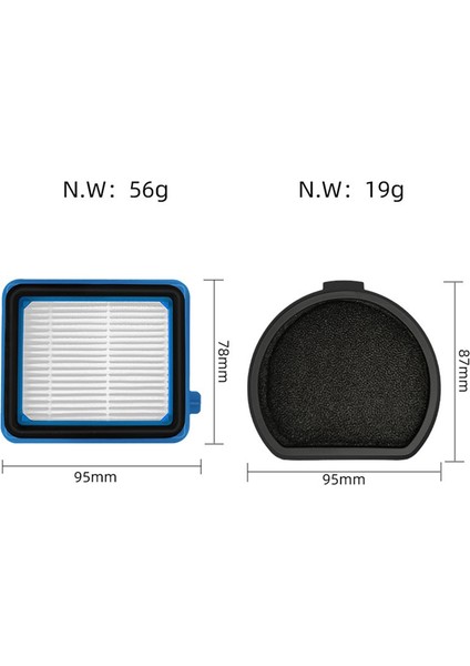 PF91 Serisi 5ebf / 5btf 6bwf Bork V800 Egzoz Filtresi Toz Kablosuz Dikey Süpürge Parçaları (Yurt Dışından) fiyatları