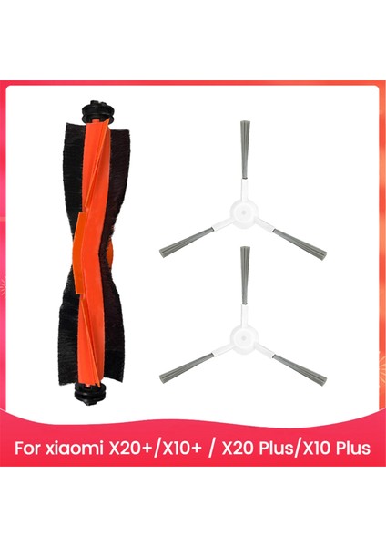 Robot Süpürge X20+, X10+ / X20 Plus, X10 Plus Parçaları Için Silindir Yan Fırça Aksesuarları (Yurt Dışından)