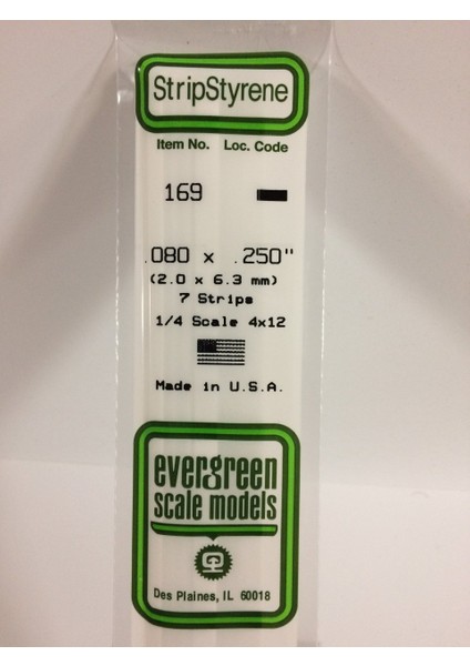 169 2,00*6,30*355 mm Köşeli Çubuk-7 Adet -Beyaz