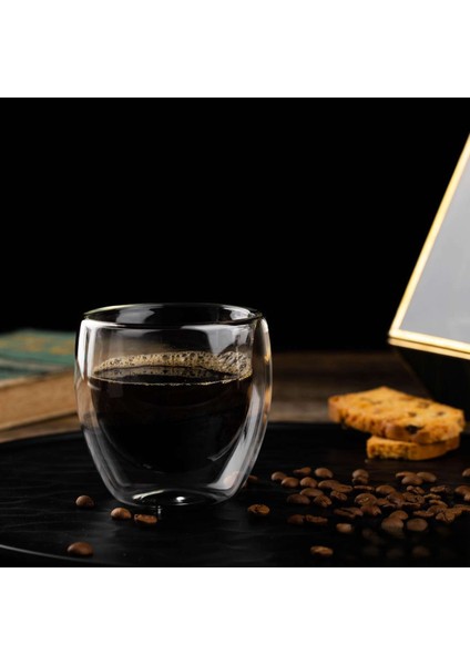 Çift Cidarlı Espresso Bardak 250CC