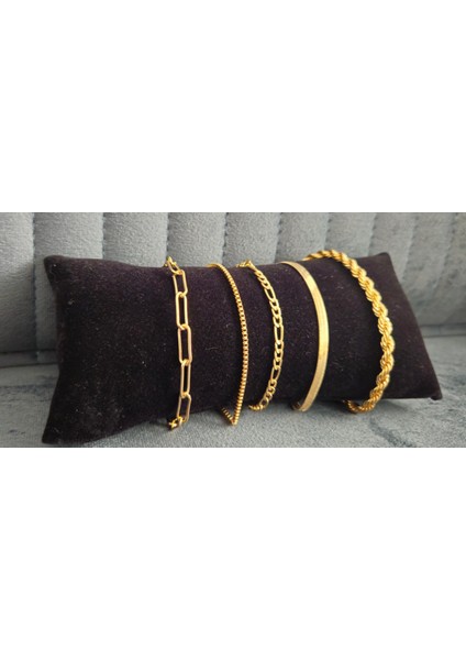 “zincir Harmoni” Kadın Bileklik Seti modelleri