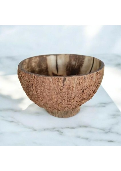 5476 El Yapımı Gerçek Hindistan Cevizi Kase / Doğal Dekoratif Tabak fiyatları