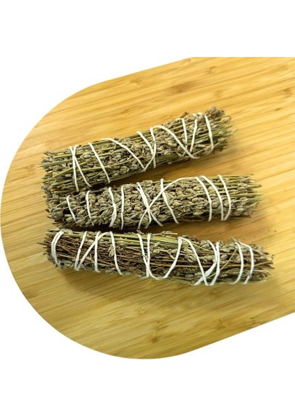 Doğal Lavanta ve Kekik Tütsü Seti (3 Adet) – Bereket ve Arınma Için El Yapımı Aromatik Demet fiyatları