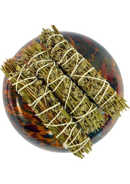 Doğal Lavanta ve Kekik Tütsü Seti (3 Adet) – Bereket ve Arınma Için El Yapımı Aromatik Demet modelleri