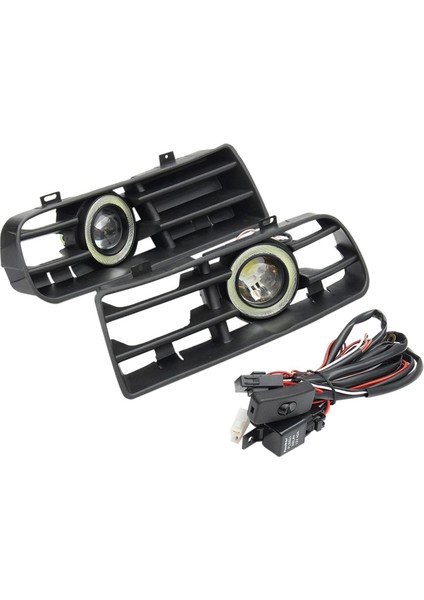 Golf Mk4 1998-2004 Için 1 Takım Araba Izgarası LED Sis Farı Izgarası Alt Gündüz Farı Lambası (Yurt Dışından)