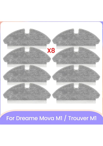 M1/trouver M1 Elektrikli Süpürge Parçaları Için Paspas Bezi Yedek Parçalar Verimli Ev Temizlik Aksesuarları 8 Adet (Yurt Dışından)