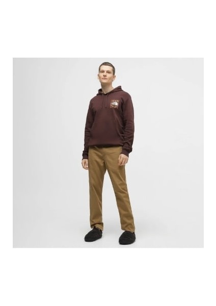 Fine Erkek Kahverengi Kapüşonlu Hoodie fırsatları