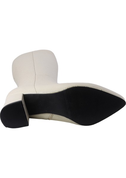 Hobby 260404D Deri Kadın Topuklu Çizme modelleri