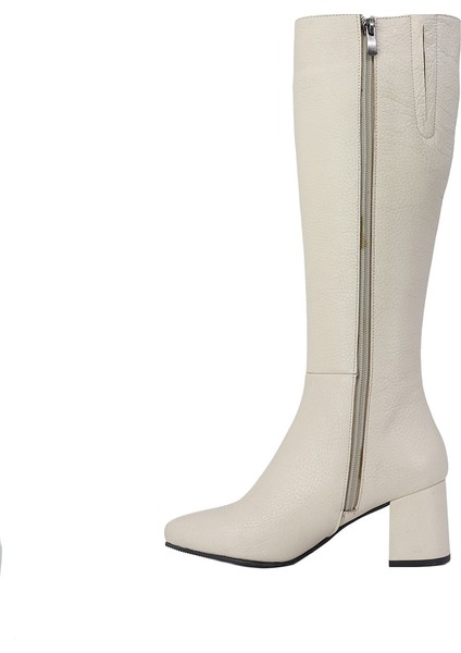 Hobby 260404D Deri Kadın Topuklu Çizme fırsatları