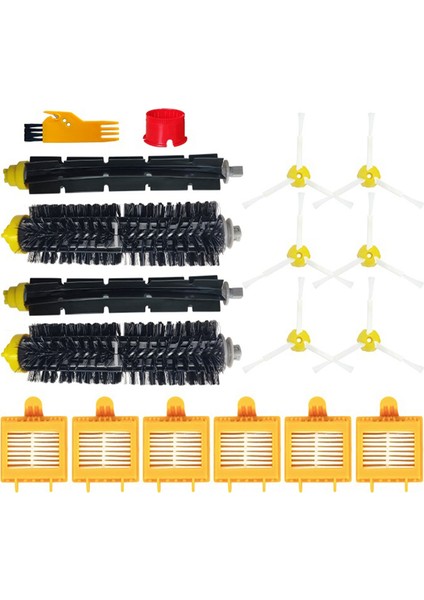 700 Serisi 760 770 780 790 Robot Süpürge Ana Yan Fırça Filtresi Ön Tekerlek Parçaları (Yurt Dışından)