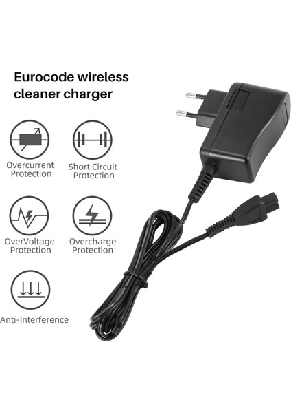 Fc3 FC3D Kablosuz Temizleyici Şarj Cihazı Için Akıllı Şarj Güç Kaynağı, Ab Fişi (Yurt Dışından) fiyatları