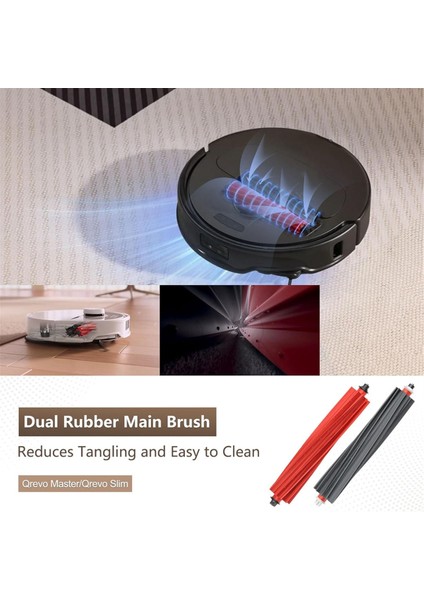 Qrevo Master ve Slim Robot Süpürge Yedek Parçaları Için Aksesuar Kiti (Yurt Dışından) fiyatları