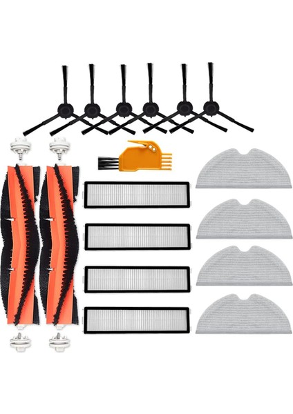 D9 Max L10 Pro Elektrikli Süpürge Aksesuarları, Ana Fırçalar, Yan Filtreler ve Mendiller Için Yedek Parçalar (Yurt Dışından)