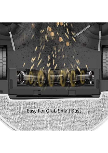 D5 Serisi D5S/D5S PRO/D5S Pro+ Robot Süpürge Yedek Parçaları Ana Yan Fırça Filtre Paspas Bezi Aksesuarları (Yurt Dışından) fırsatları