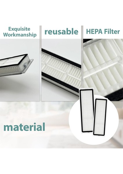 X20+ ve L10S Ultra Robot Süpürge Parçaları Için Filtre Değişimi (Yurt Dışından) modelleri