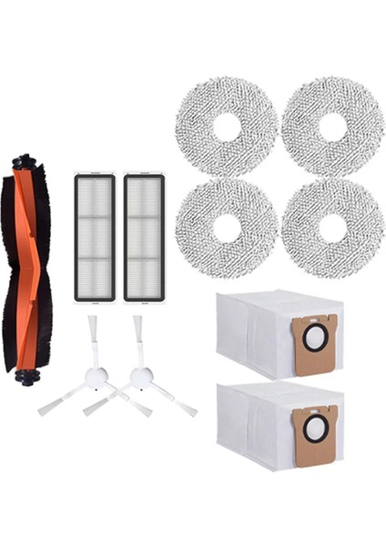 X20+/X20PLUS Robot Süpürge Aksesuarları Filtre Paspas Pedleri Toz Torbaları Yedek Parçaları (Yurt Dışından)